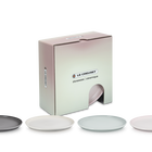 Stoneware Coupe Set of 4 Plates image number 1
